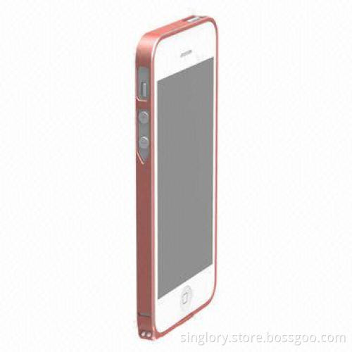 Bumper Case with Aluminum Alloy Metal Frame, Customized Styles and Colors Accepted